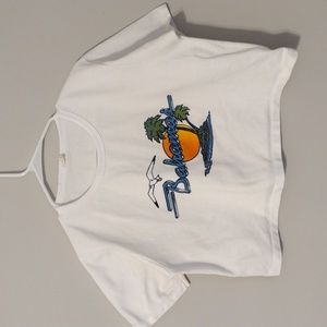 Vintage Bahamas crop top